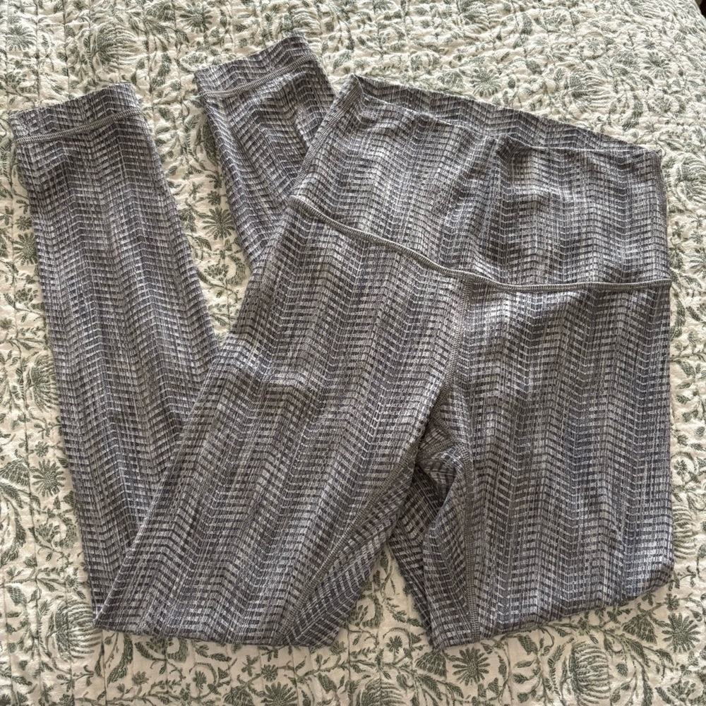 Lululemon Patterned High Rise Legging